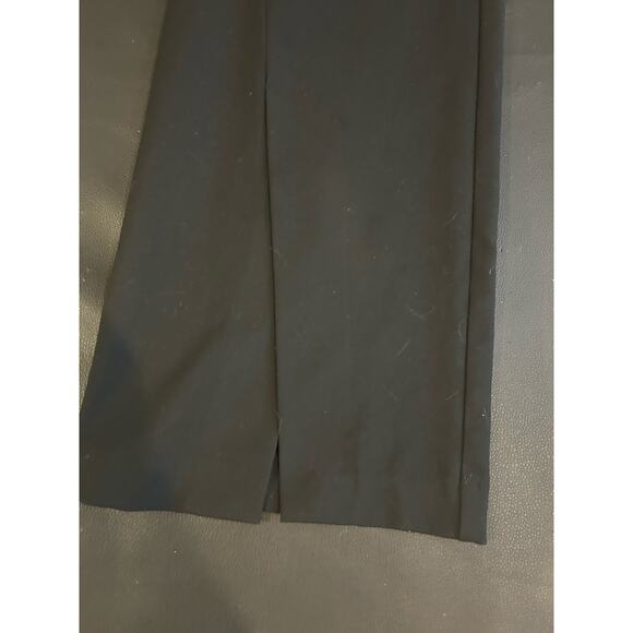 House of Harlow Black Dress Flare Pants Size 6 Class Open Slit at Hem - Picture 2 of 5